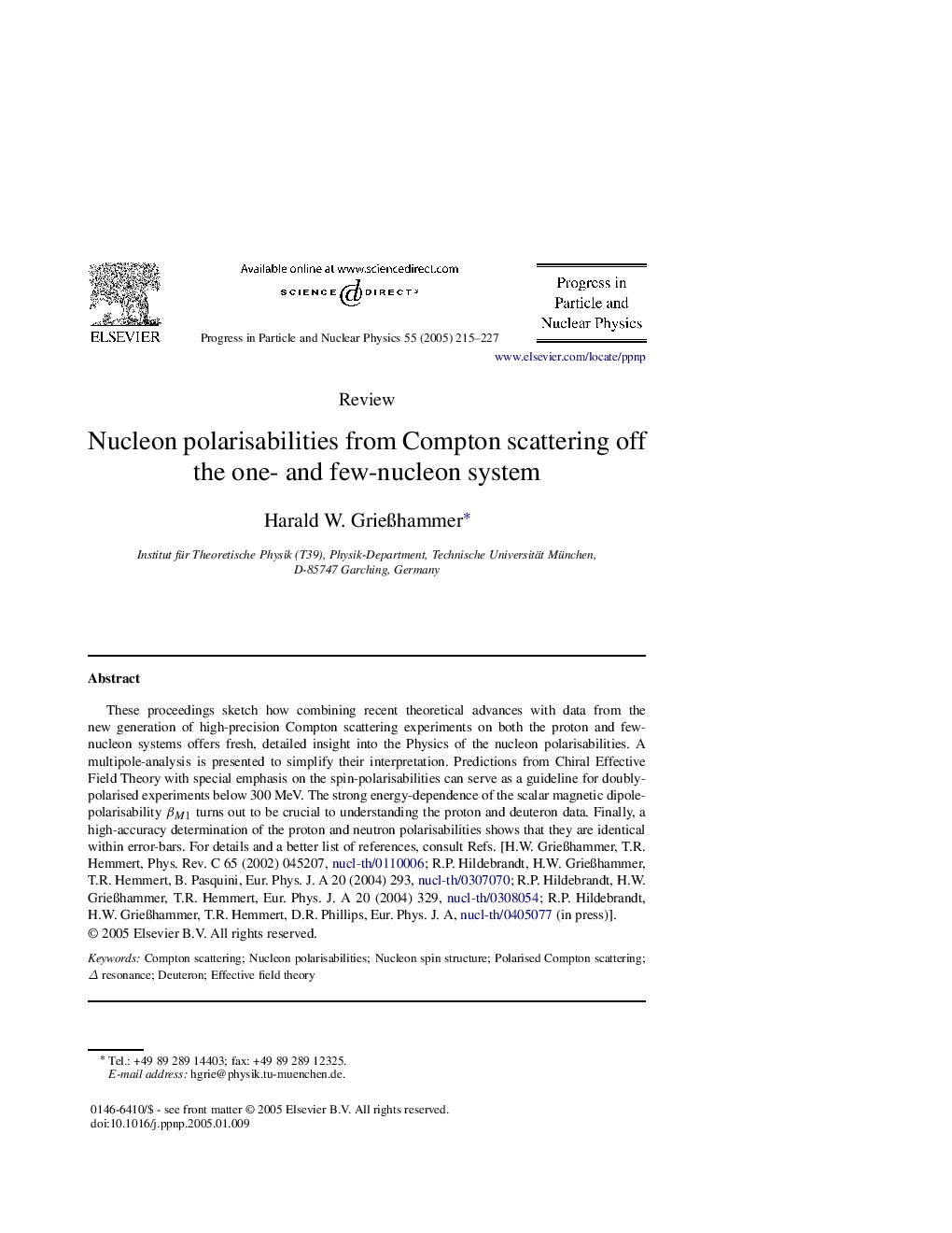 Nucleon polarisabilities from Compton scattering off the one- and few-nucleon system