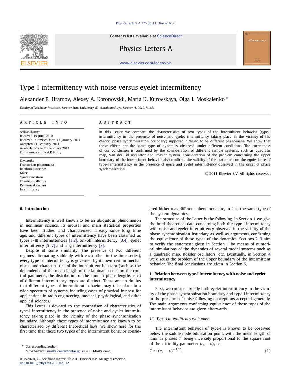 Type-I intermittency with noise versus eyelet intermittency