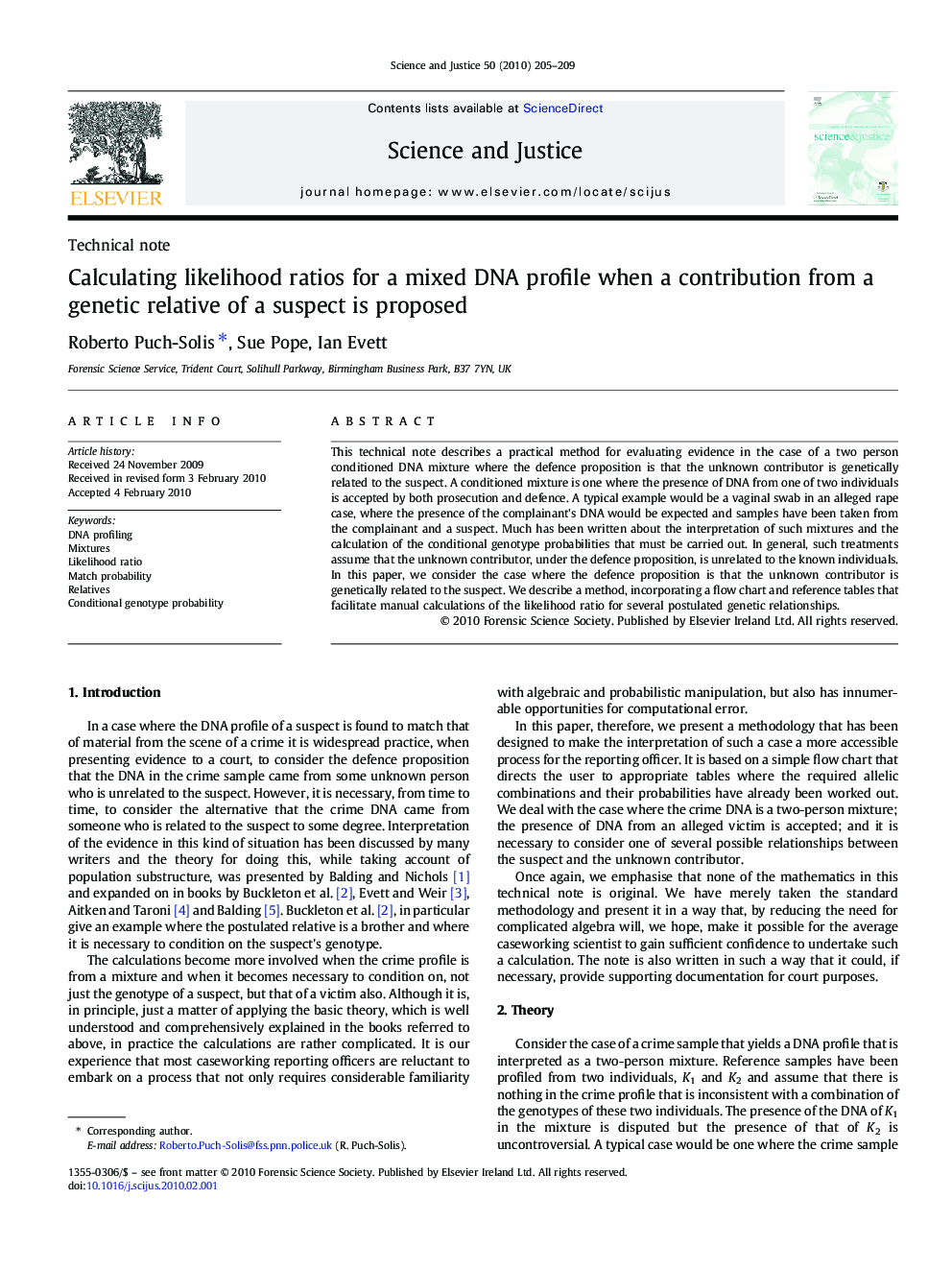 Calculating likelihood ratios for a mixed DNA profile when a contribution from a genetic relative of a suspect is proposed