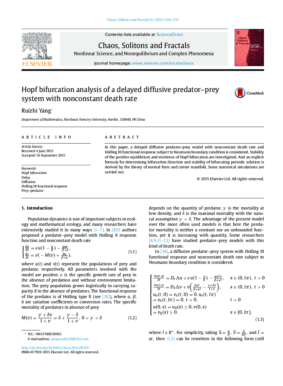 Hopf bifurcation analysis of a delayed diffusive predator-prey system with nonconstant death rate