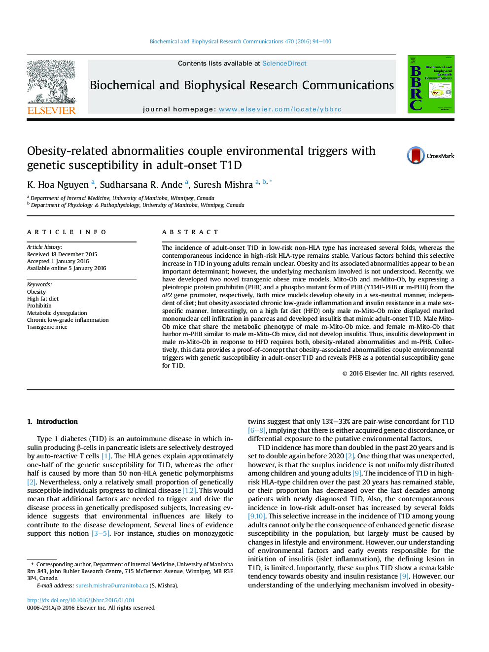 Obesity-related abnormalities couple environmental triggers with genetic susceptibility in adult-onset T1D