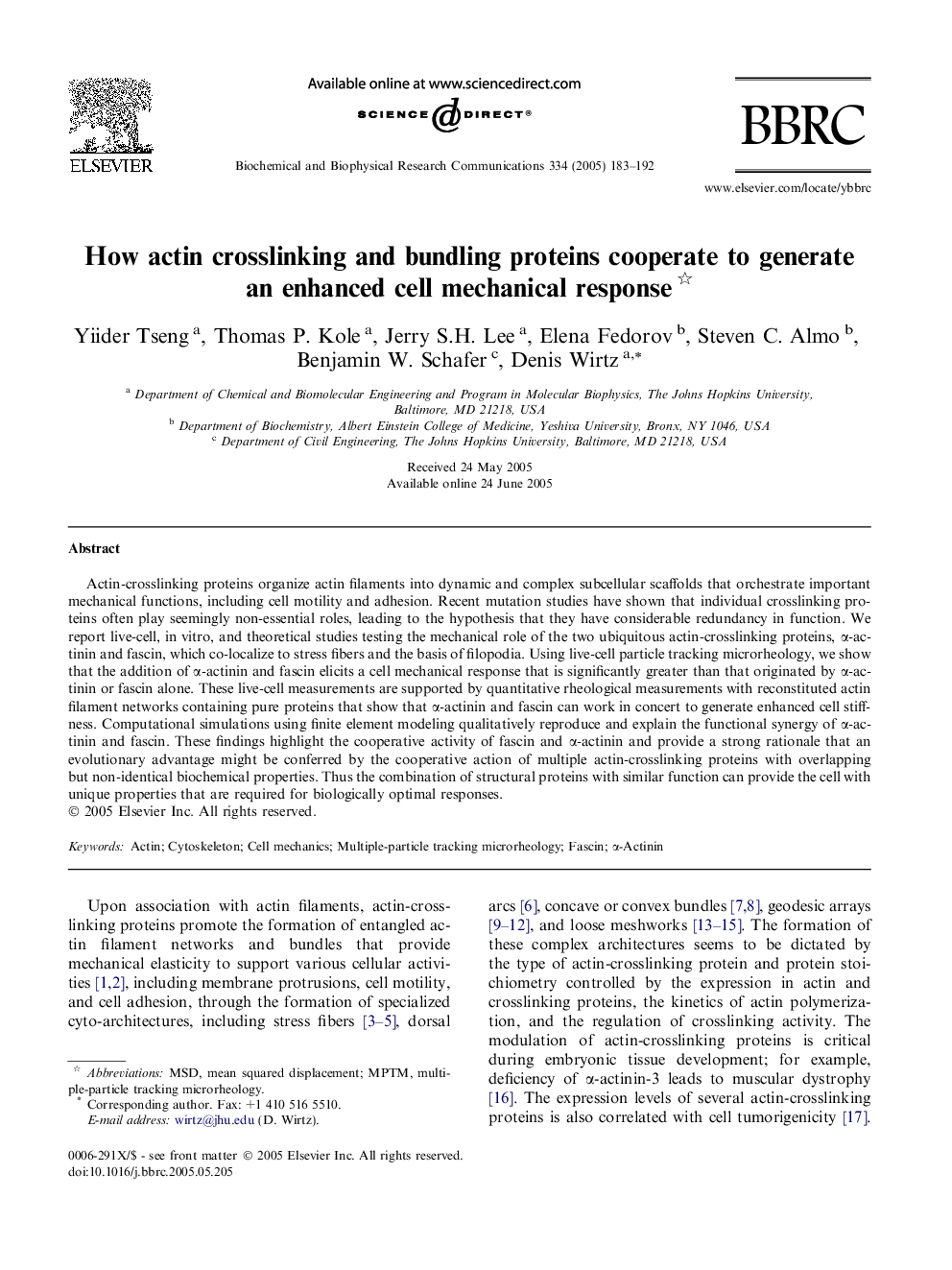 How actin crosslinking and bundling proteins cooperate to generate an enhanced cell mechanical response