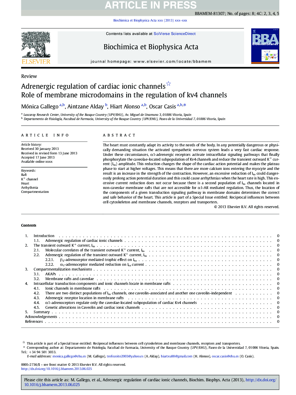 Adrenergic regulation of cardiac ionic channels