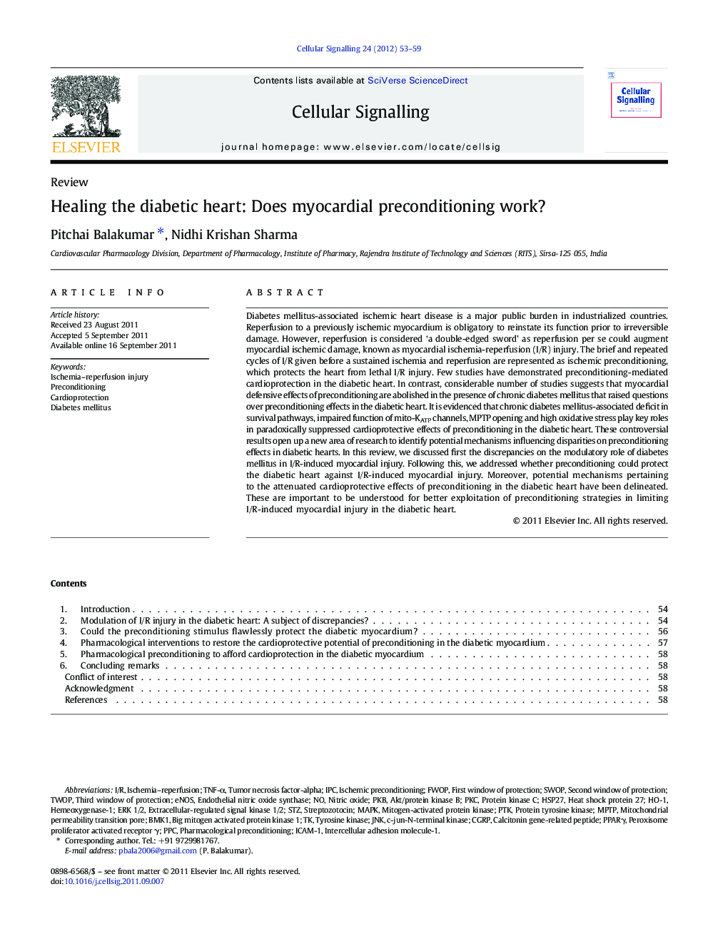 Healing the diabetic heart: Does myocardial preconditioning work?