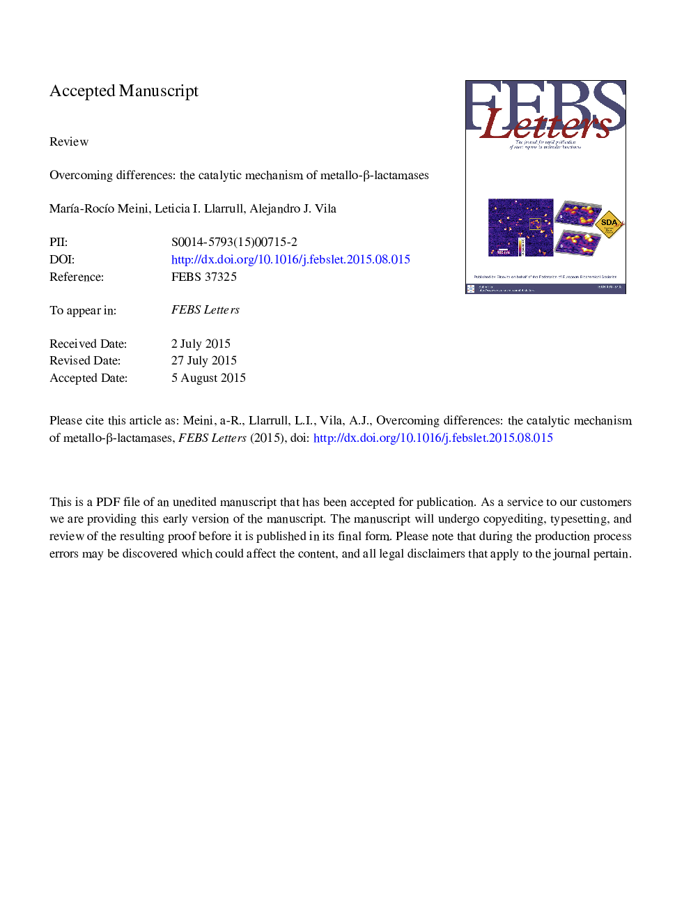 Overcoming differences: The catalytic mechanism of metallo-Î²-lactamases