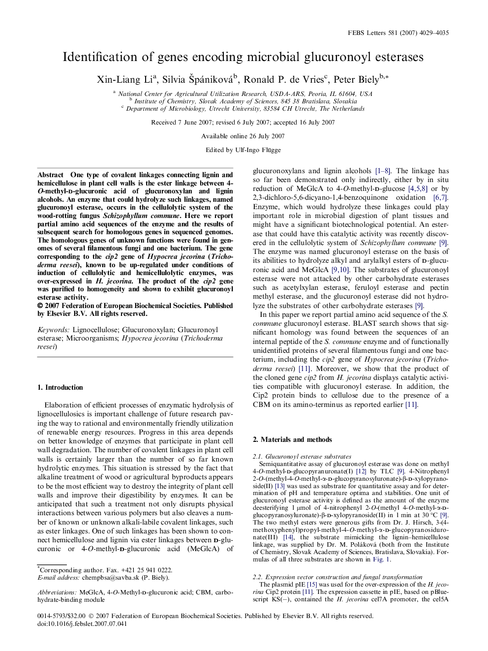 Identification of genes encoding microbial glucuronoyl esterases