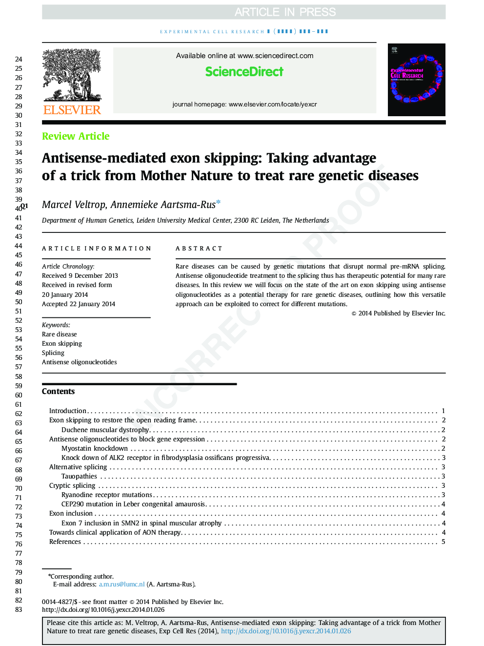 Antisense-mediated exon skipping: Taking advantage of a trick from Mother Nature to treat rare genetic diseases