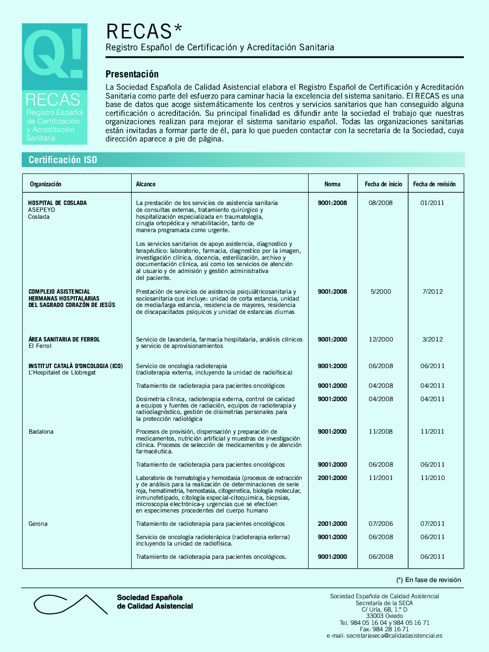 RECAS