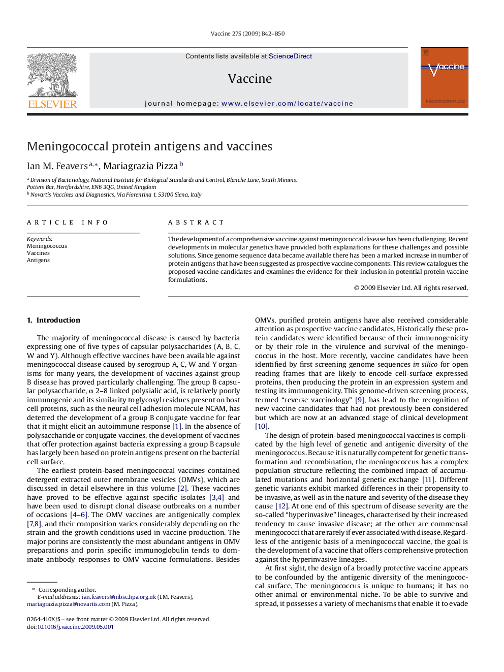 Meningococcal protein antigens and vaccines