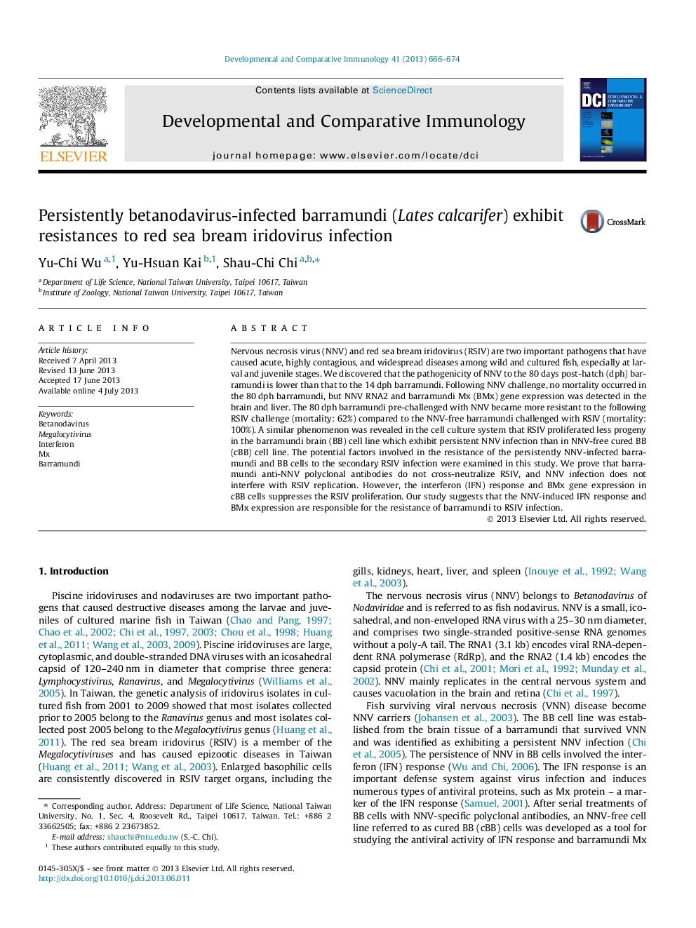 Persistently betanodavirus-infected barramundi (Lates calcarifer) exhibit resistances to red sea bream iridovirus infection