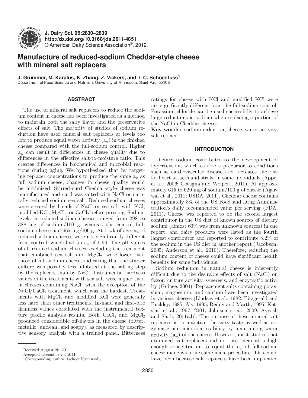 Manufacture of reduced-sodium Cheddar-style cheese with mineral salt replacers