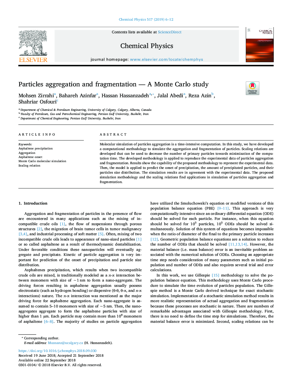 Particles aggregation and fragmentation - A Monte Carlo study