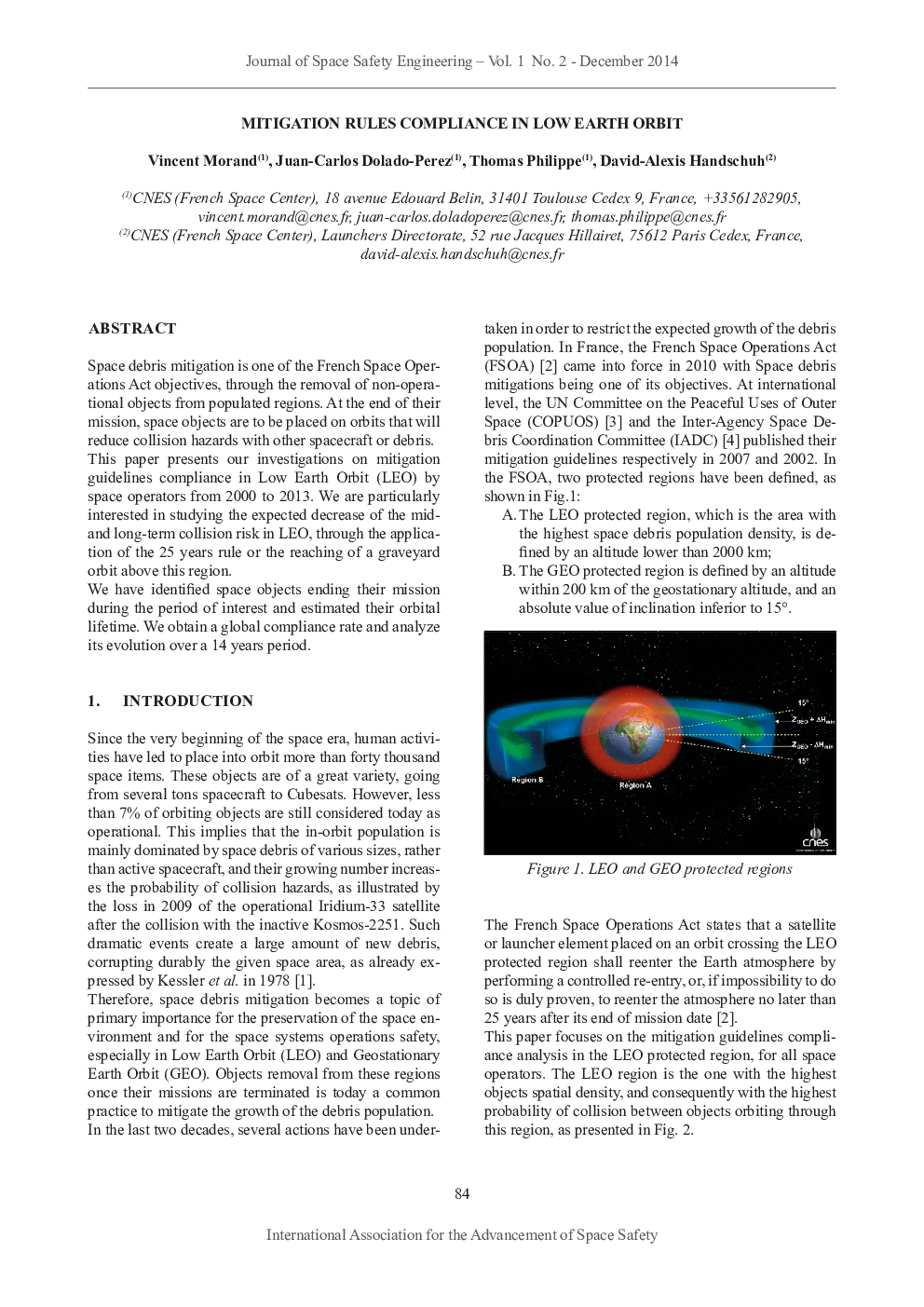 Mitigation Rules Compliance in Low Earth Orbit