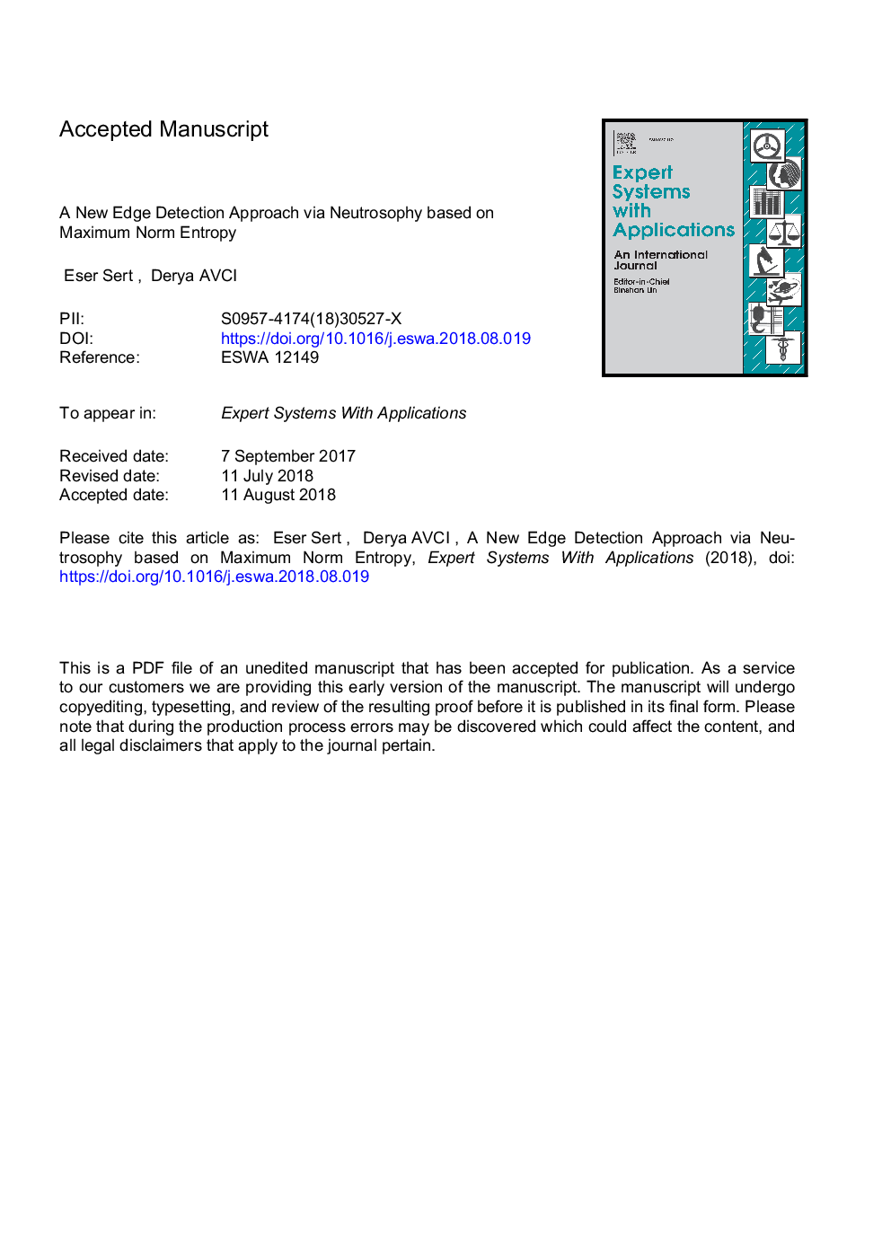 A new edge detection approach via neutrosophy based on maximum norm entropy