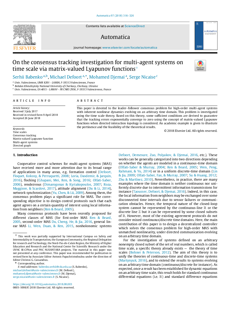 On the consensus tracking investigation for multi-agent systems on time scale via matrix-valued Lyapunov functions