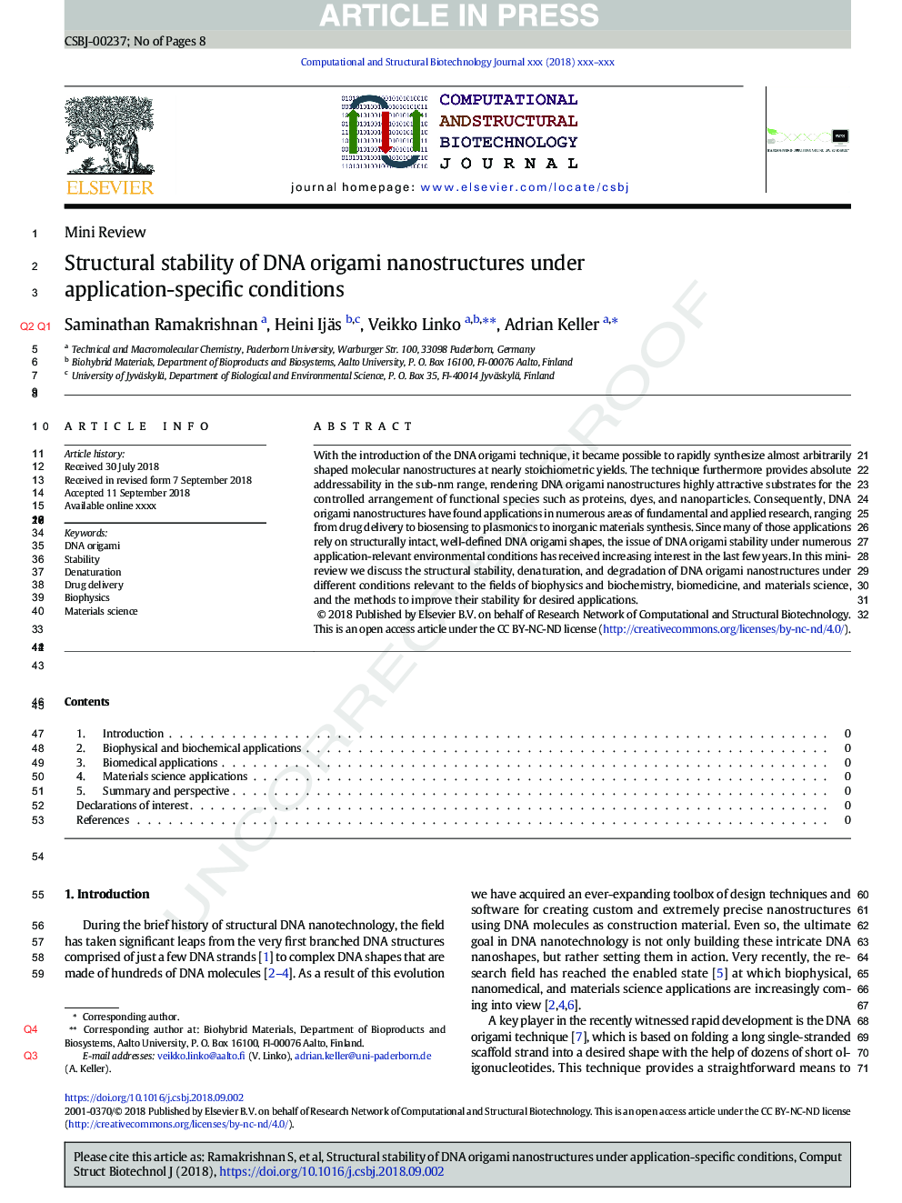 Structural stability of DNA origami nanostructures under application-specific conditions