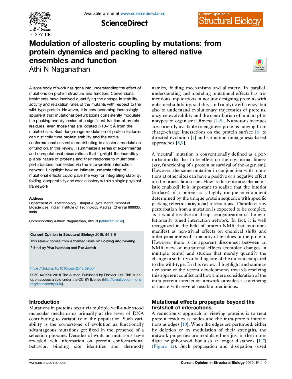 Modulation of allosteric coupling by mutations: from protein dynamics and packing to altered native ensembles and function