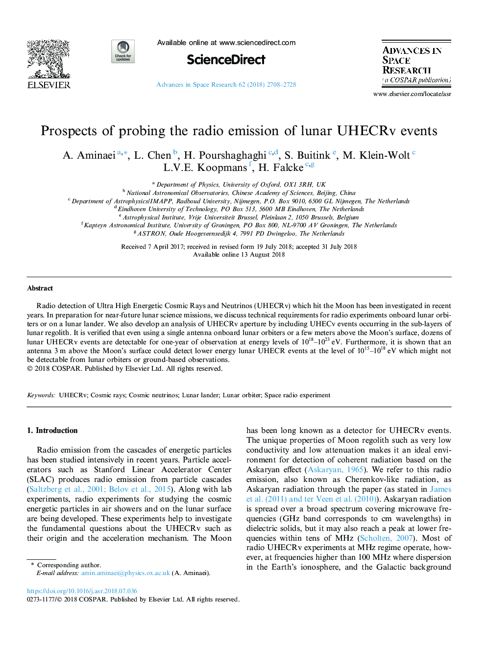 Prospects of probing the radio emission of lunar UHECRv events