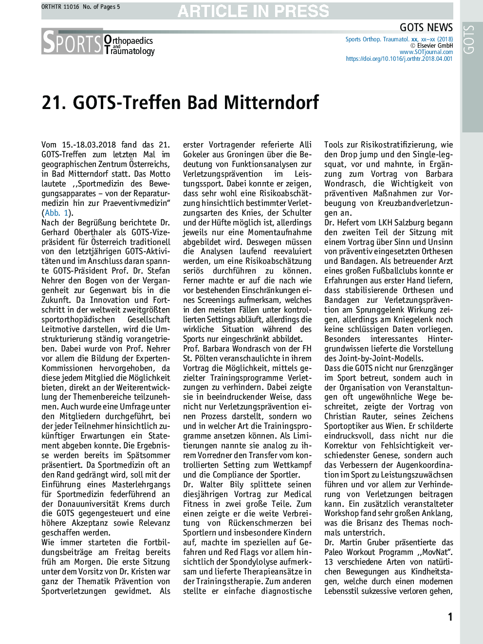 21. GOTS-Treffen Bad Mitterndorf
