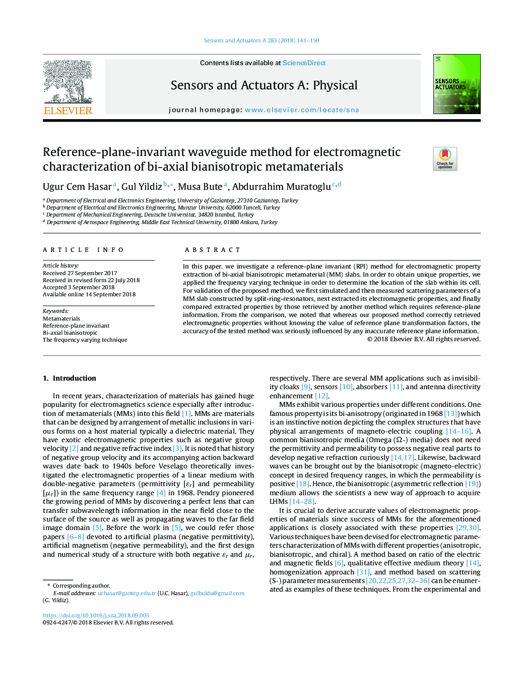 Reference-plane-invariant waveguide method for electromagnetic characterization of bi-axial bianisotropic metamaterials