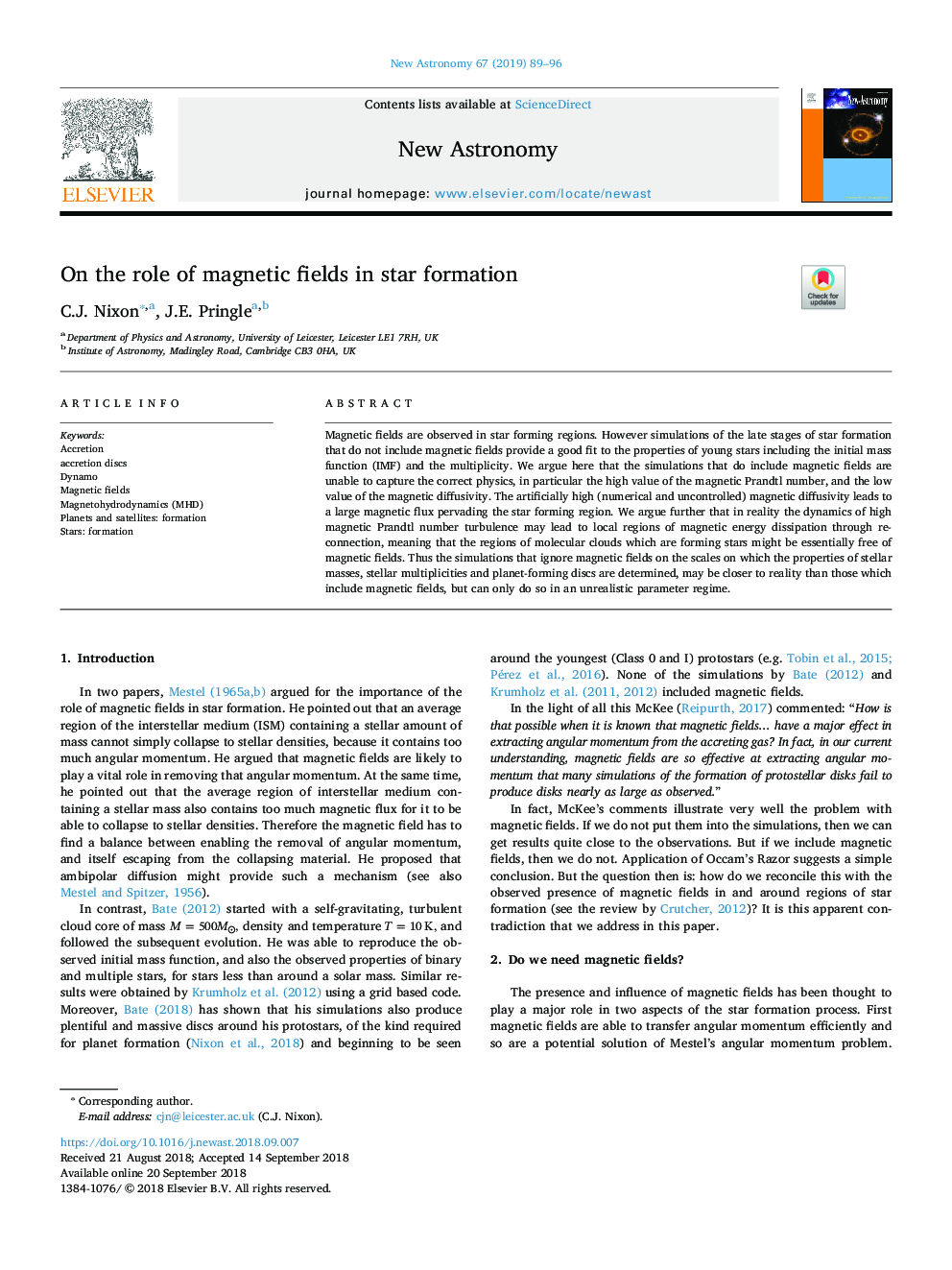 On the role of magnetic fields in star formation