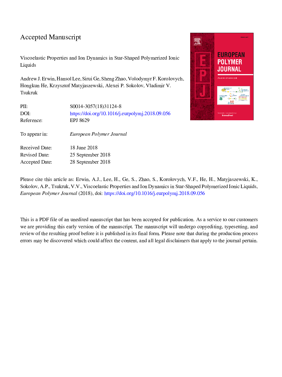 Viscoelastic properties and ion dynamics in star-shaped polymerized ionic liquids