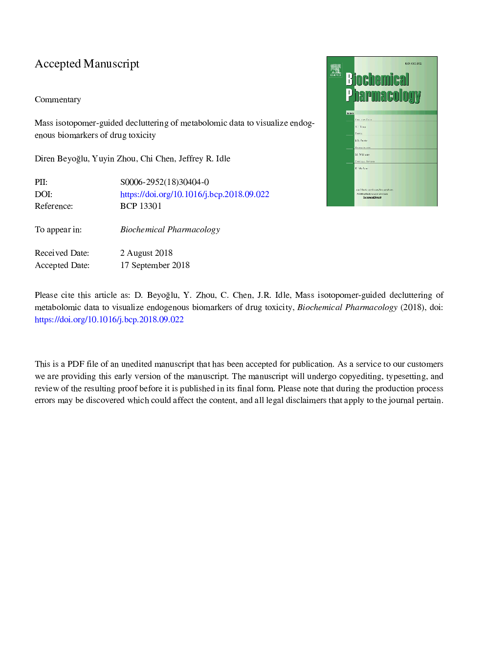 توزیع ایزوتوپومر با استفاده از تجزیه و تحلیل اطلاعات متابولومیک برای تجسم بیومارکرهای درونزای سمیت مواد مخدر