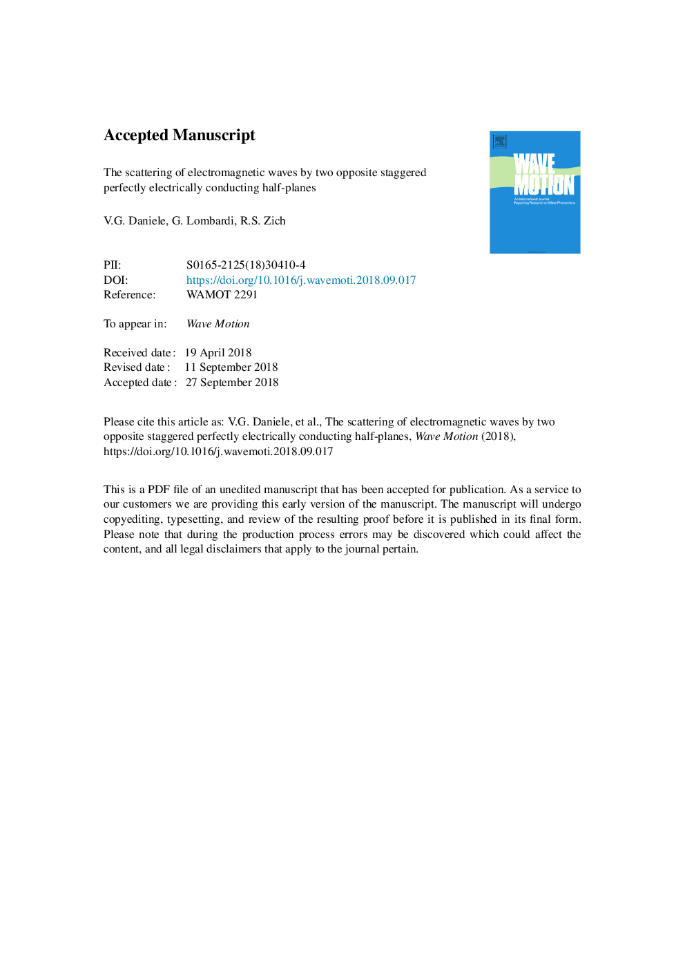 The scattering of electromagnetic waves by two opposite staggered perfectly electrically conducting half-planes