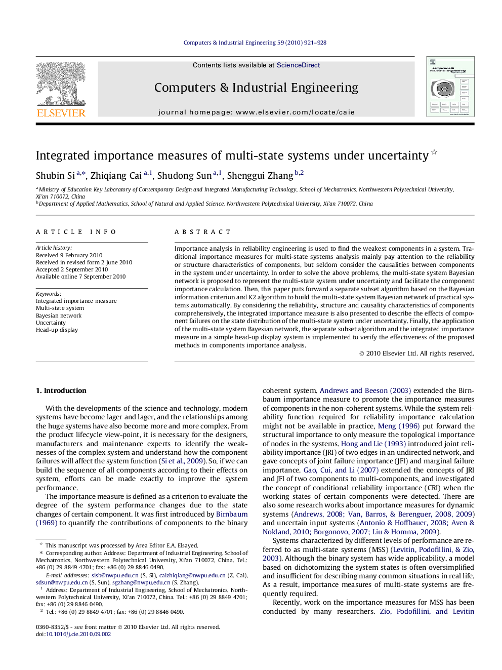 Integrated importance measures of multi-state systems under uncertainty 