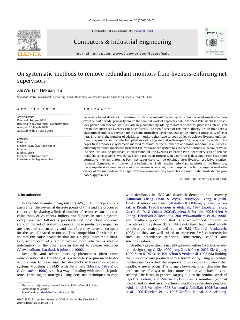 On systematic methods to remove redundant monitors from liveness-enforcing net supervisors 