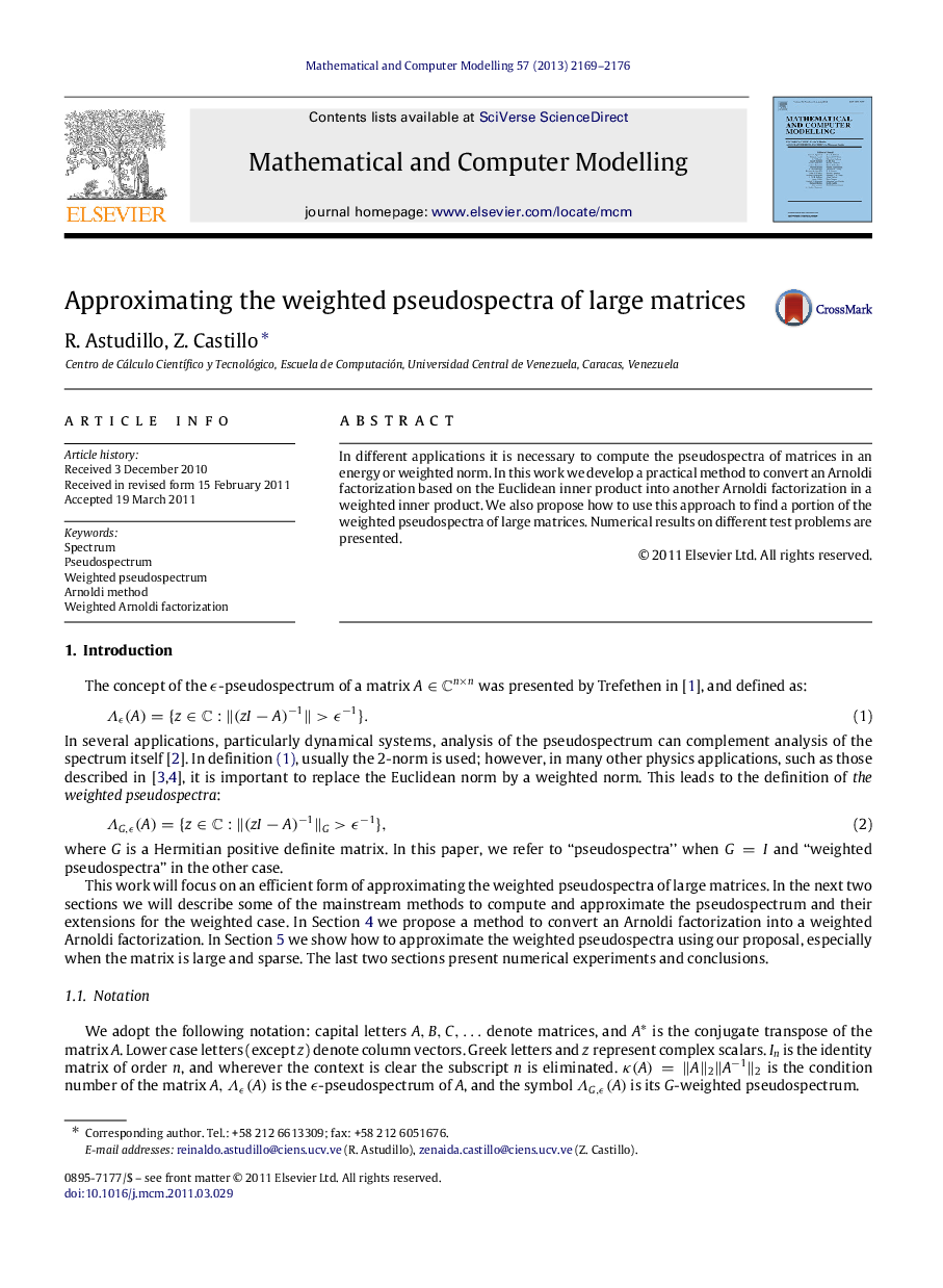 Approximating the weighted pseudospectra of large matrices