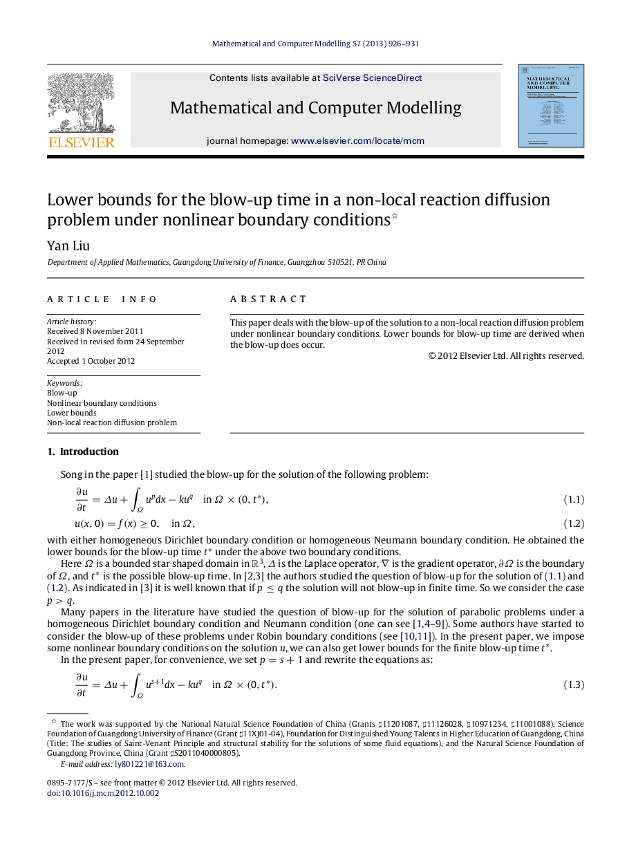 Lower bounds for the blow-up time in a non-local reaction diffusion problem under nonlinear boundary conditions 