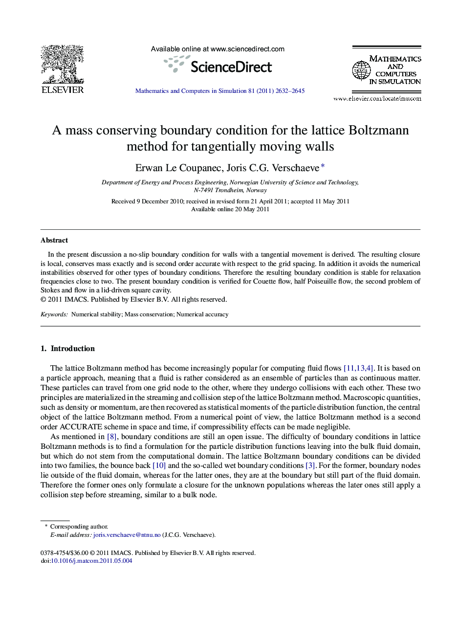 A mass conserving boundary condition for the lattice Boltzmann method for tangentially moving walls