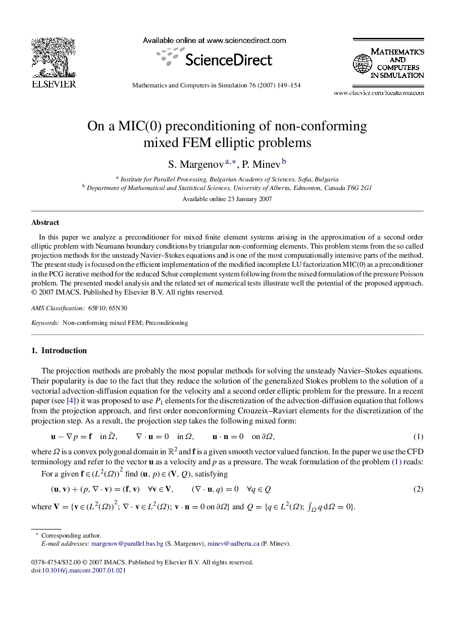 On a MIC(0)MIC(0) preconditioning of non-conforming mixed FEM elliptic problems