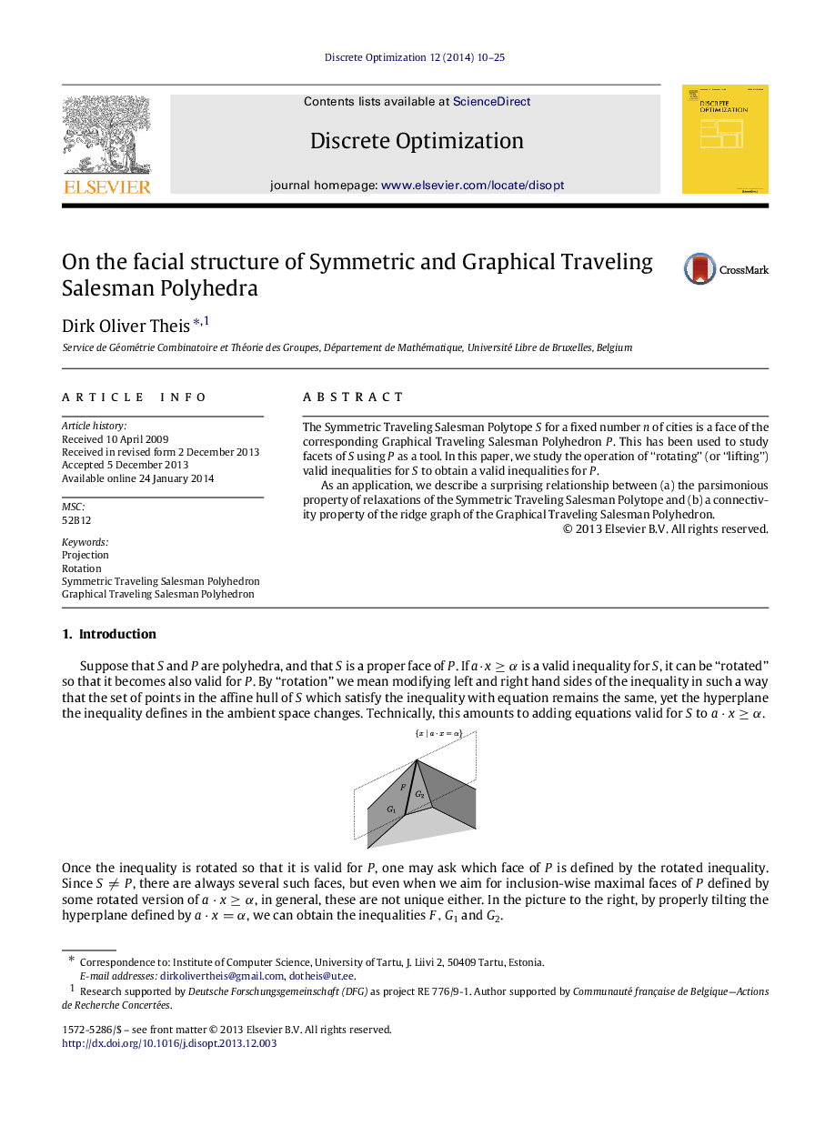 On the facial structure of Symmetric and Graphical Traveling Salesman Polyhedra