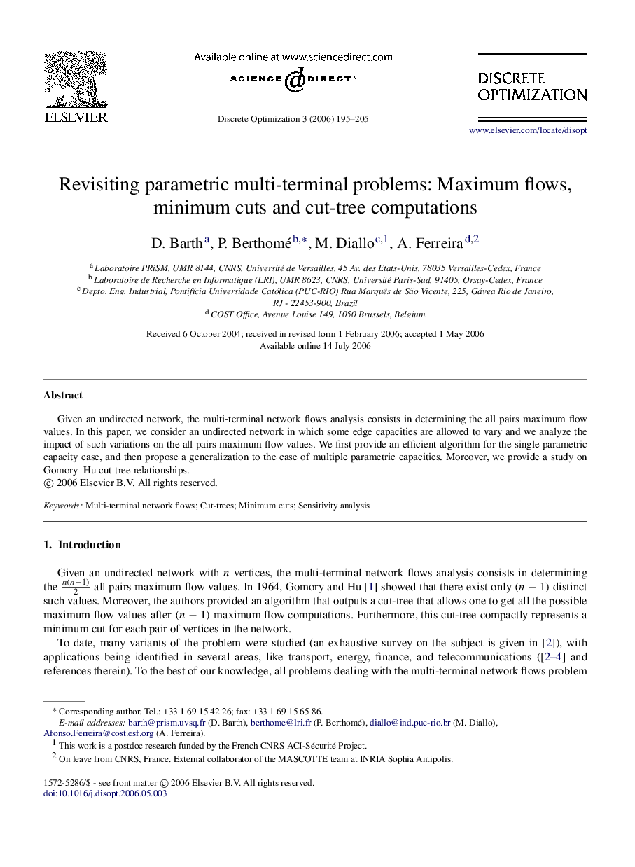 Revisiting parametric multi-terminal problems: Maximum flows, minimum cuts and cut-tree computations