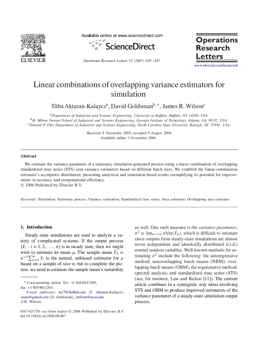 Linear combinations of overlapping variance estimators for simulation