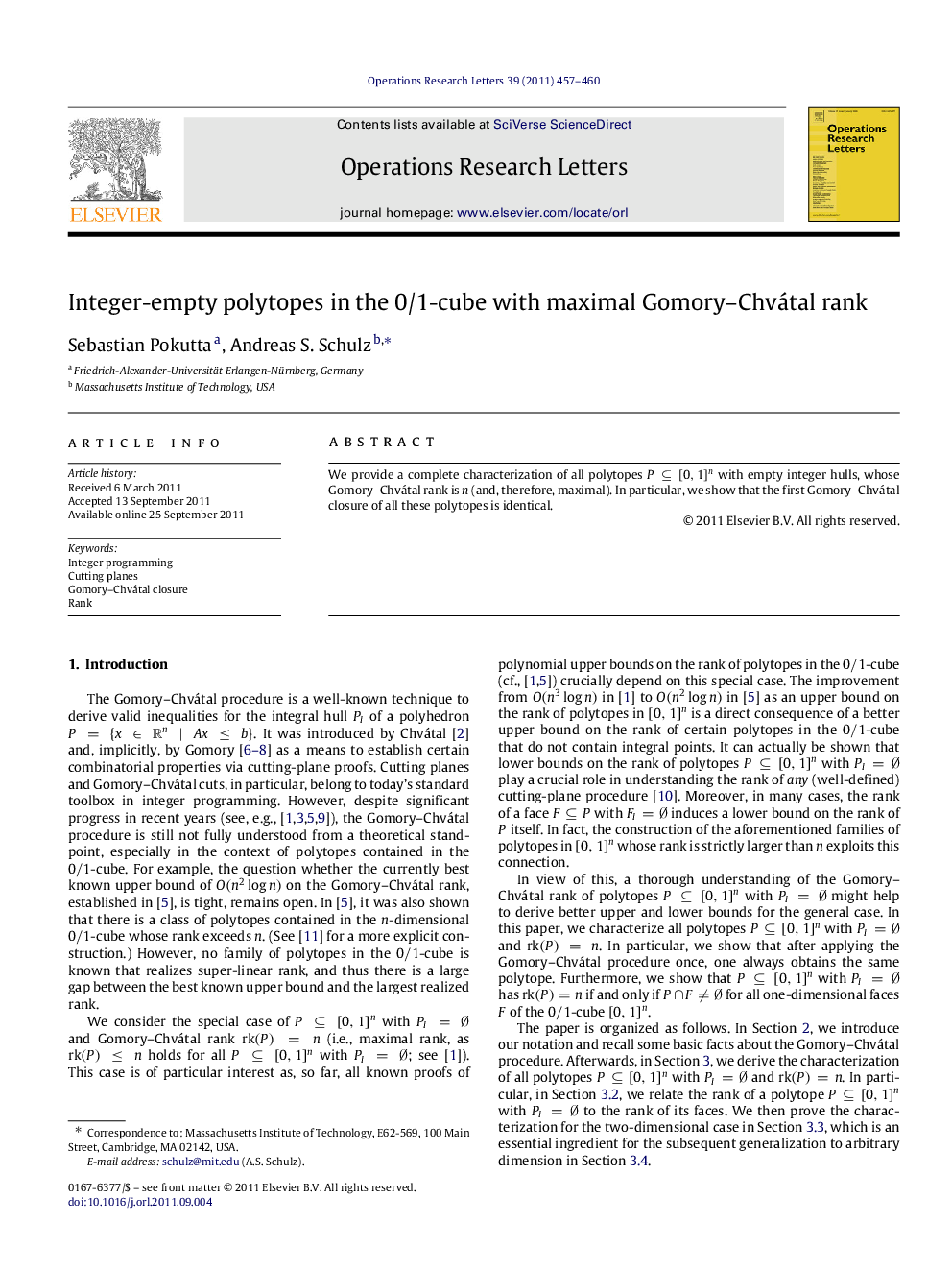 Integer-empty polytopes in the 0/1-cube with maximal Gomory–Chvátal rank