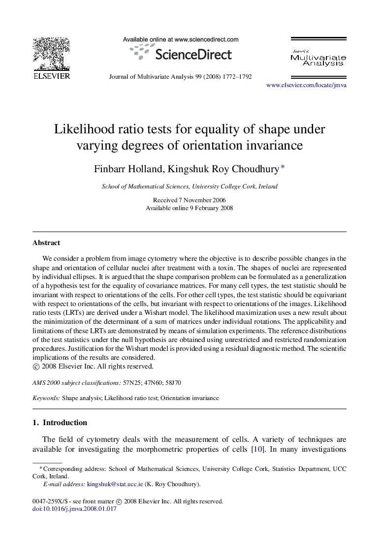 Likelihood ratio tests for equality of shape under varying degrees of orientation invariance