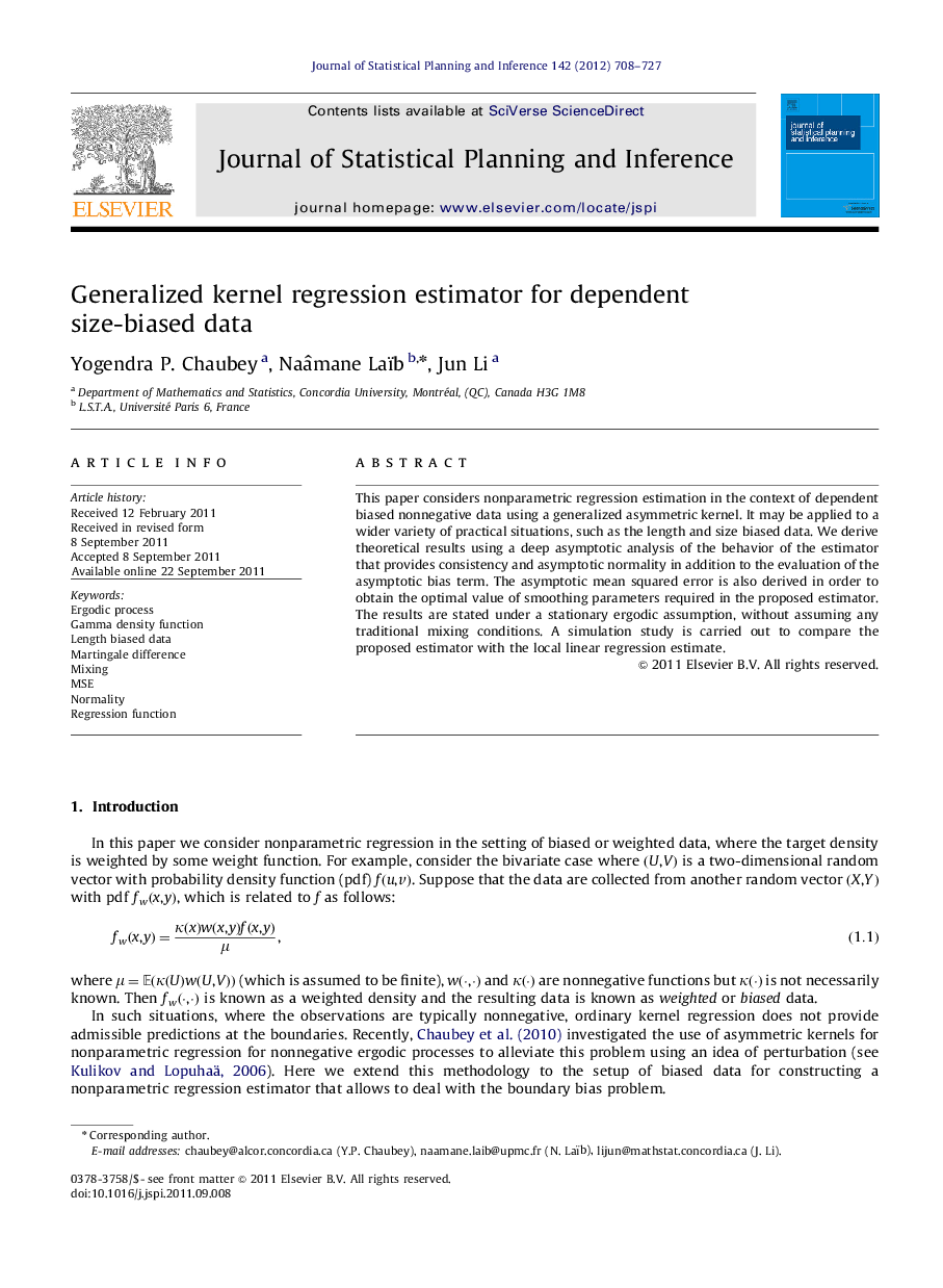 Generalized kernel regression estimator for dependent size-biased data