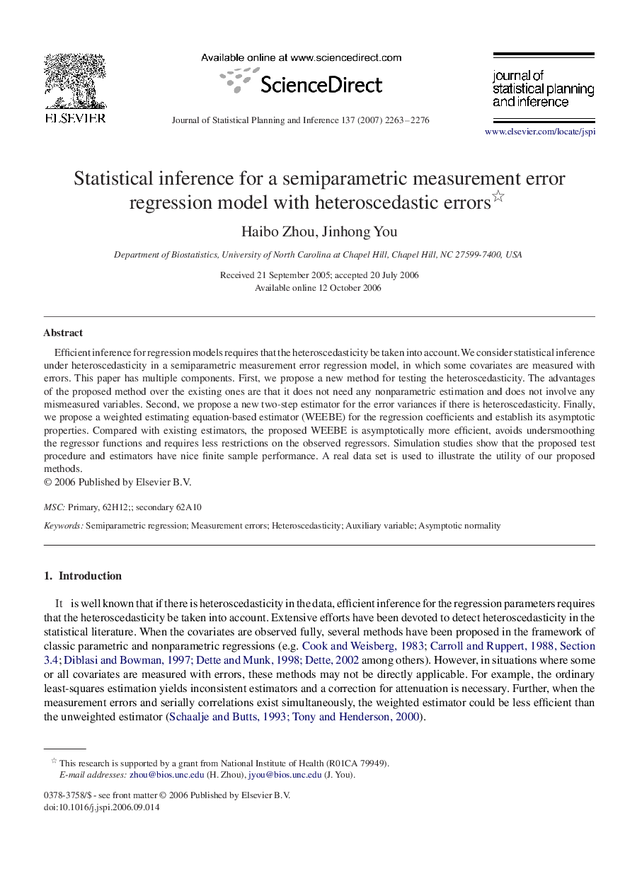 Statistical inference for a semiparametric measurement error regression model with heteroscedastic errors 