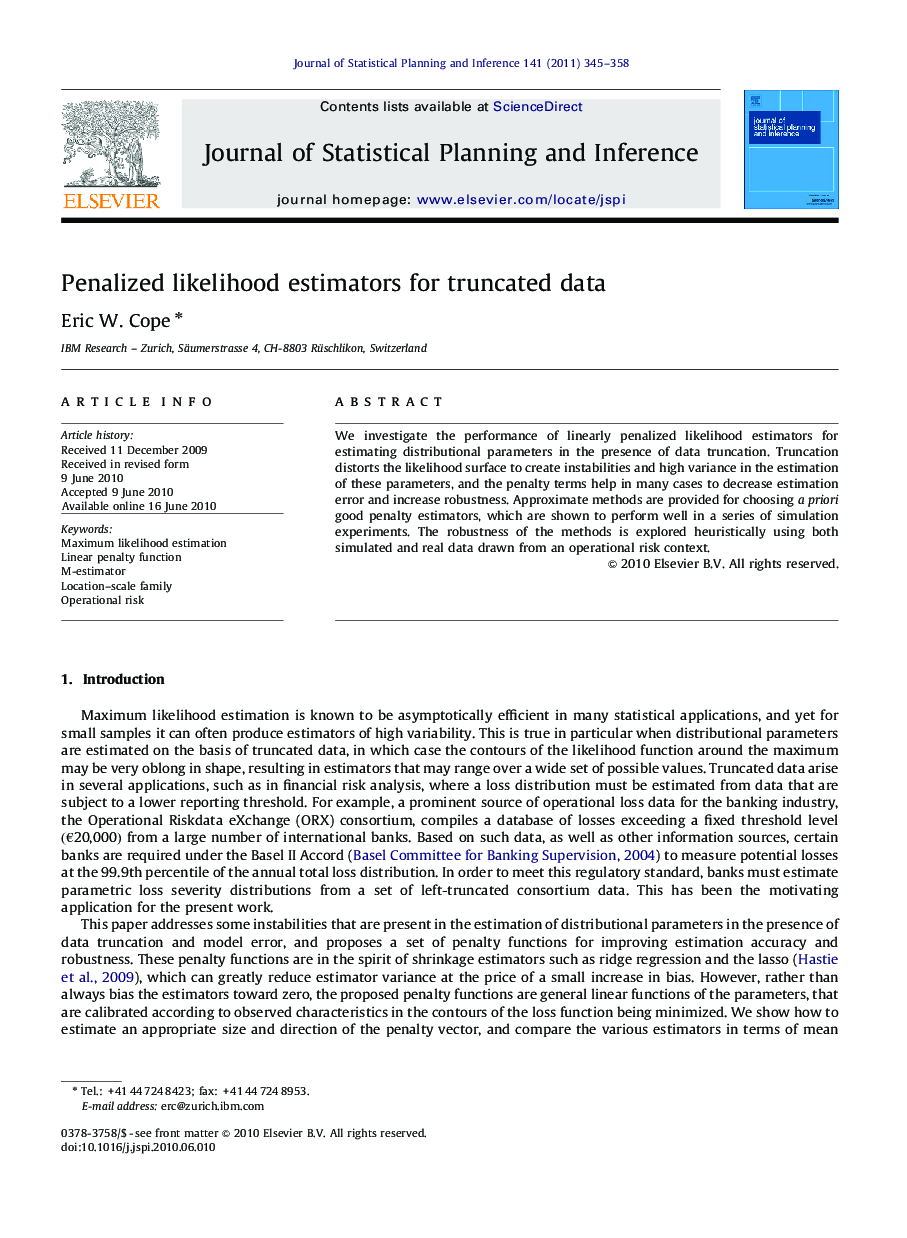 Penalized likelihood estimators for truncated data