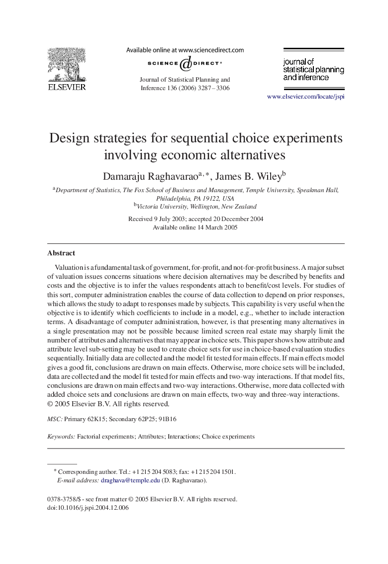 Design strategies for sequential choice experiments involving economic alternatives