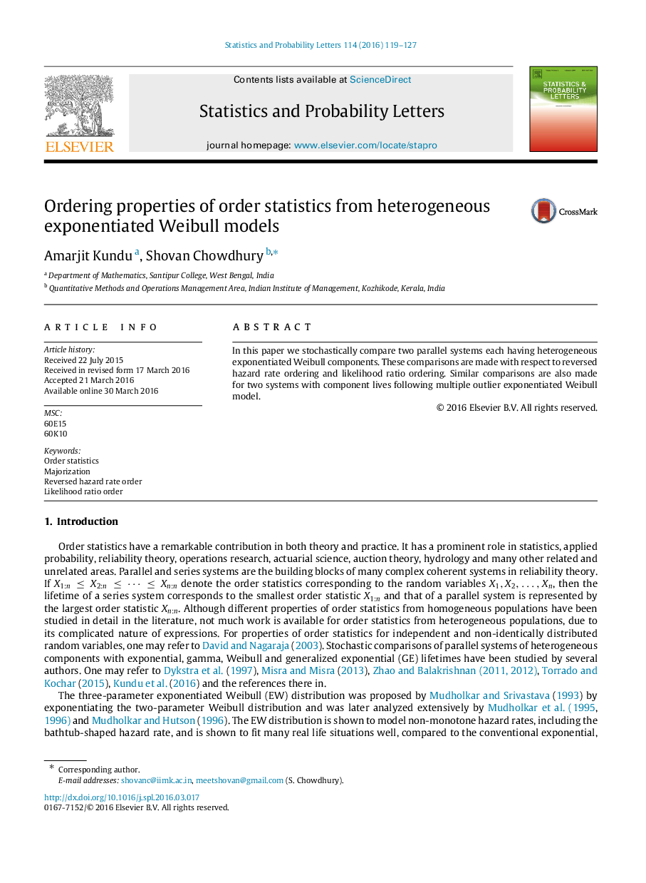 Ordering properties of order statistics from heterogeneous exponentiated Weibull models