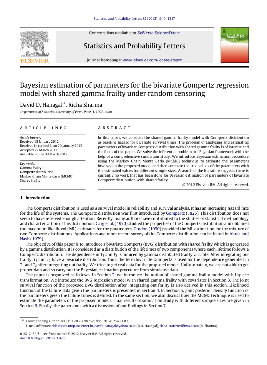 Bayesian estimation of parameters for the bivariate Gompertz regression model with shared gamma frailty under random censoring