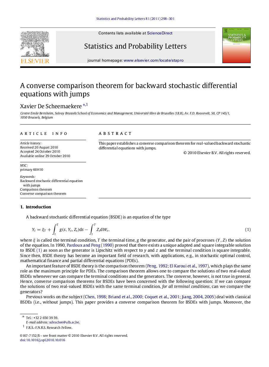 A converse comparison theorem for backward stochastic differential equations with jumps