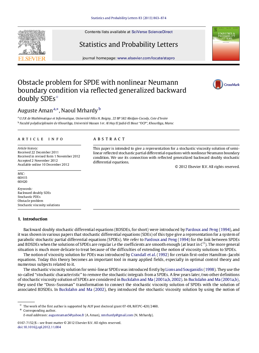 Obstacle problem for SPDE with nonlinear Neumann boundary condition via reflected generalized backward doubly SDEs 