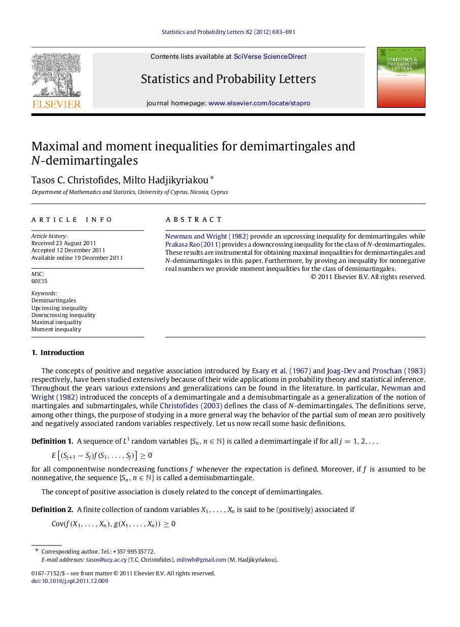 Maximal and moment inequalities for demimartingales and NN-demimartingales