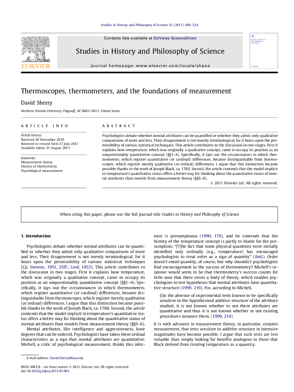 Thermoscopes, thermometers, and the foundations of measurement