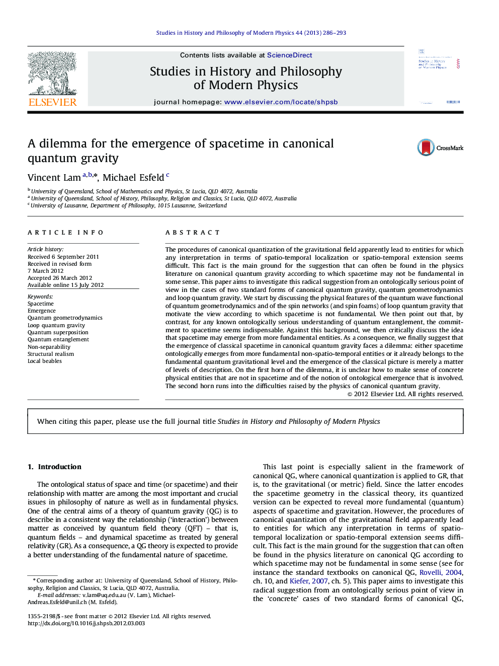 A dilemma for the emergence of spacetime in canonical quantum gravity